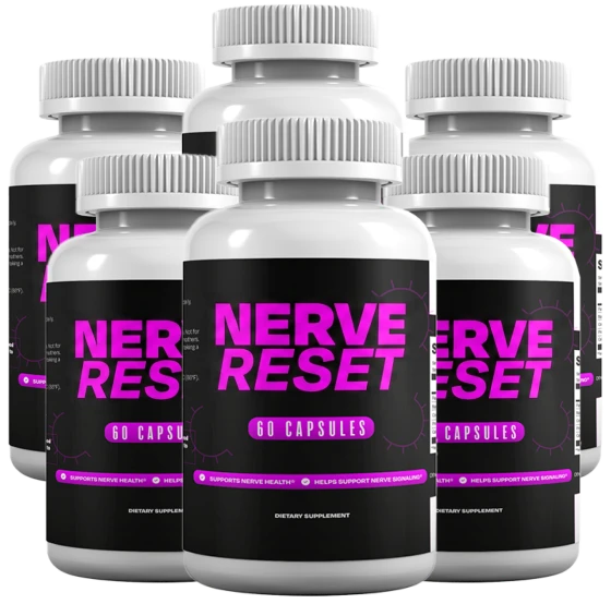 Six NerveReset bottles
