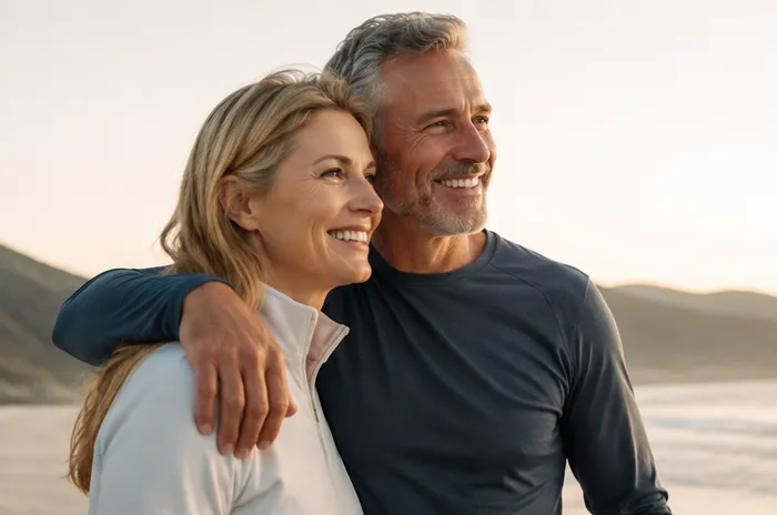 Active mature couple, illustrative lifestyle photo